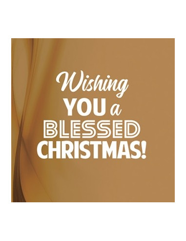 Wk kerst wishing you a blessed christmas