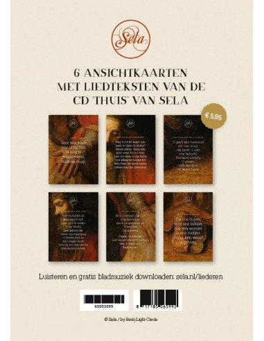 Thuis kaartenset (6 assortie)