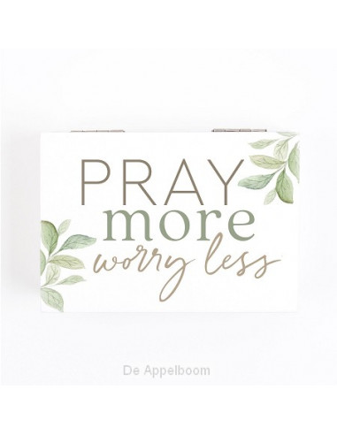 Pray more worry less