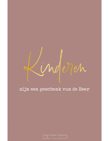 Kaart kinderen zijn een geschenk