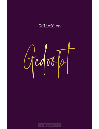 Kaart geliefd en gedoopt