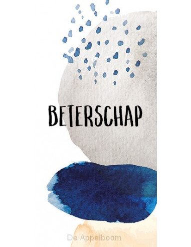 Cadeaulabel beterschap