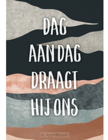 Poster a4 dag aan dag