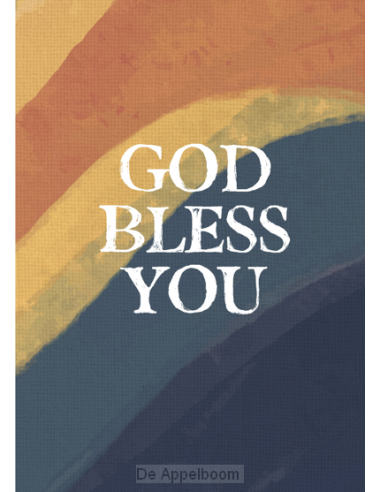 Poster a4 God bless you