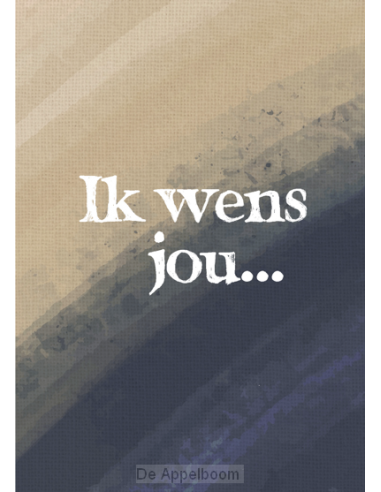 Wenskaart ik wens jou