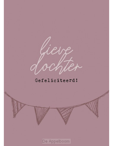 Wenskaart lieve dochter