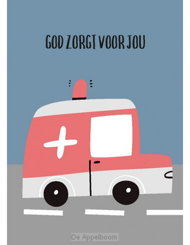 Kinderkaart God zorgt voor jou