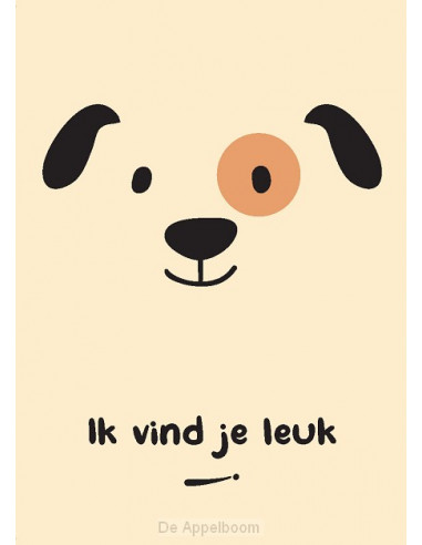 Kinderkaart leuk