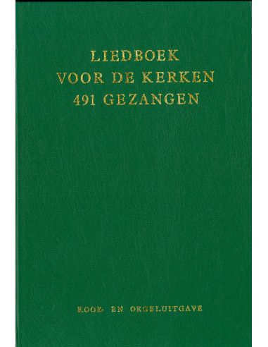 Liedboek groen koorbundel 491gezang