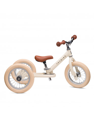 Trybike steel 2in1 creme vintage