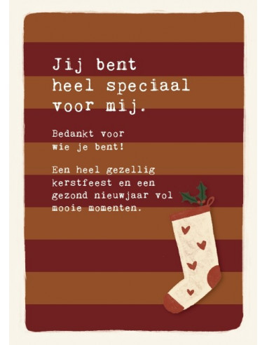 Jij bent heel speciaal voor mij