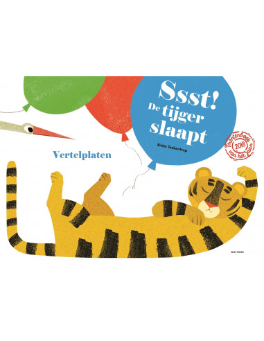 Ssst! de tijger slaapt!