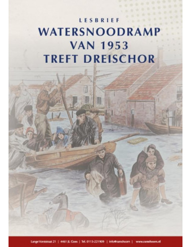 Lesbrief watersnoodramp 1953 Dreischor