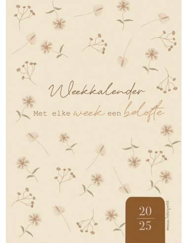 Weeknotitiekalender Belofte