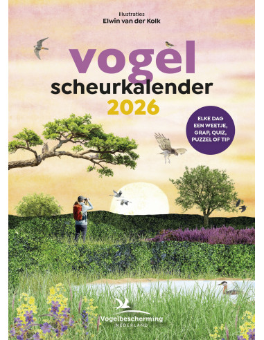 Vogel scheurkalender 2026