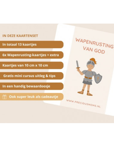 Wapenrusting van God kaartenset