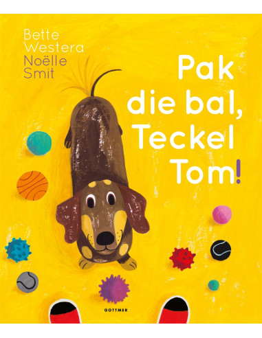 Pak die bal teckel Tom!