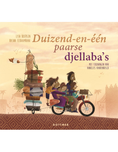 Duizend-en-??n paarse djellaba's