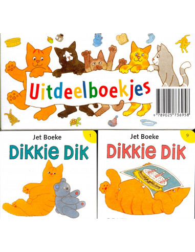 Display dikkie dik uitdeelboekjes 16 ex