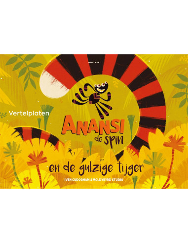 Vertelplaten anansi de spin en de gulzig