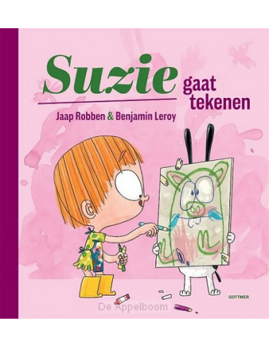 Suzie gaat tekenen