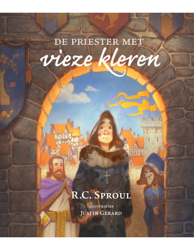 Priester met vieze kleren