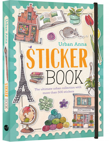 Urban anna sticker book