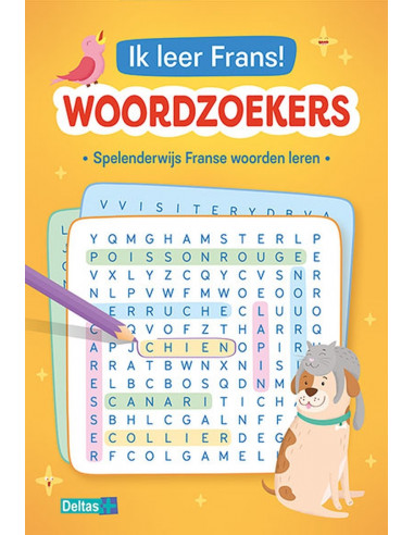 Ik leer frans! Woordzoekers