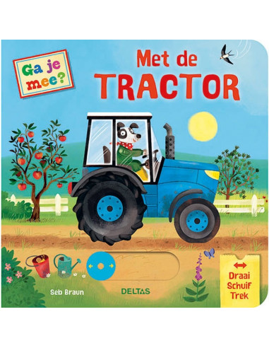 Ga je mee? - Met de tractor