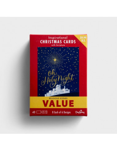 Christmas cards Value box (48 cards)