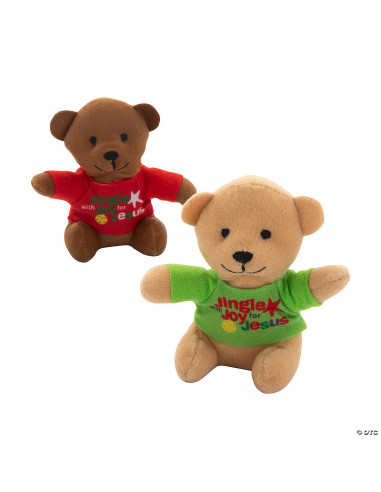 Christmas teddybear Jingle with joy for