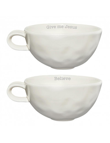 Mug set Give me Jesus/Believe