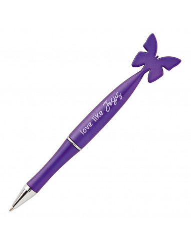 Pen Love like Jesus butterfly