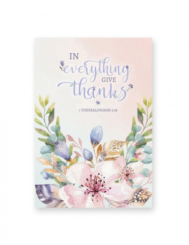 Notebook Pad In everything give thanks