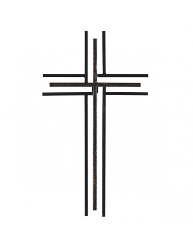 Black metal Cross 47,5cm