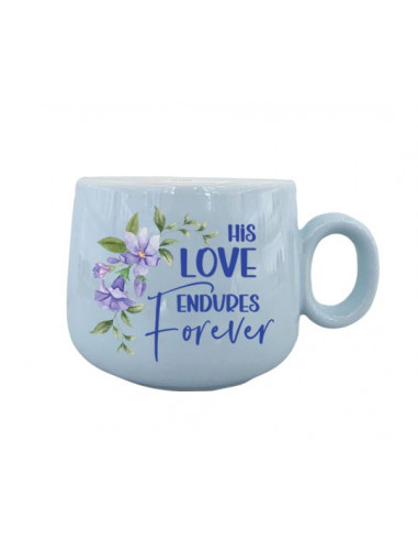 Ceramic Mug His love endures forever