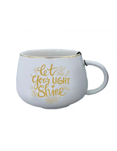 Ceramic Mug Let your light shine