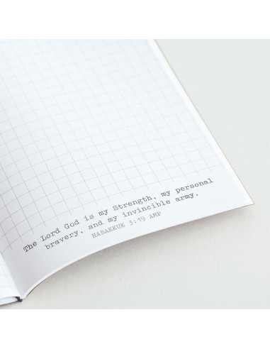 Refillable journal insert - Grid