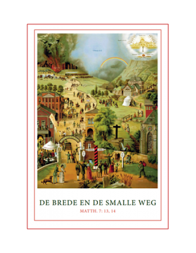 Wenskaart Brede en de smalle weg