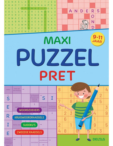 Maxi puzzelpret 9-11 jaar