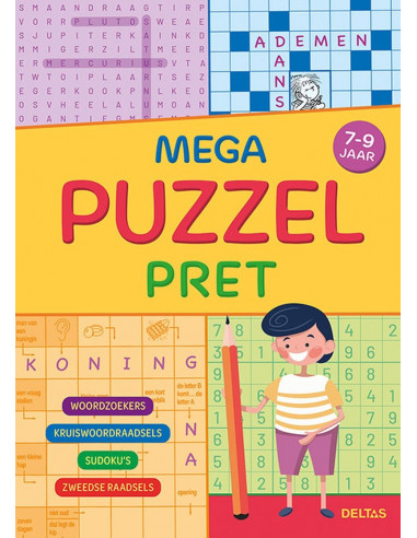 Mega puzzelpret 7-9 jaar