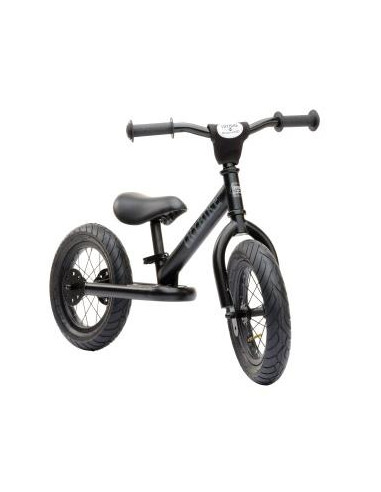 Trybike steel loopfiets black zwart zade