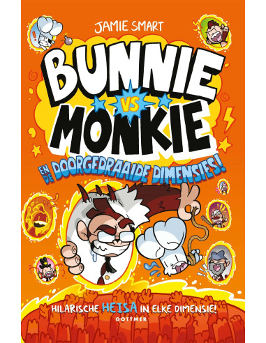 Bunnie vs monkie en de doorgedraaide dim