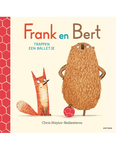 Frank en bert trappen een balletje