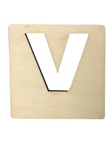 Houten Latletter V