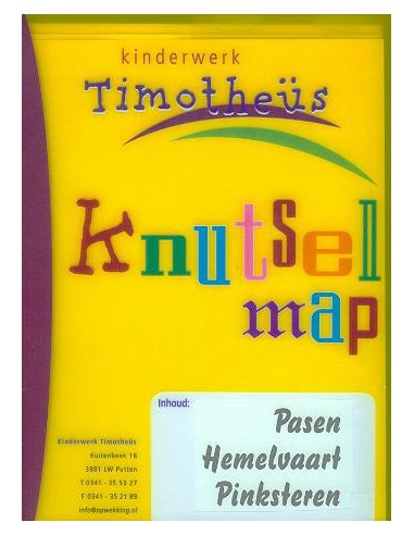 Timotheus knutselmap pasen