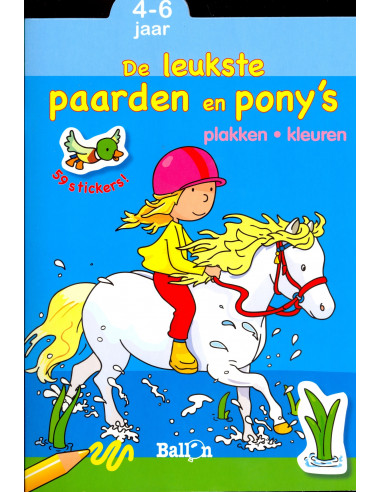 Leukste paarden en ponys plakken en kleu