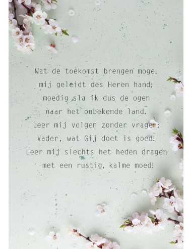 Poster wat de toekomst brenge moge