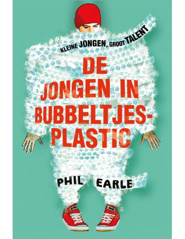 De jongen in bubbeltjesplastic