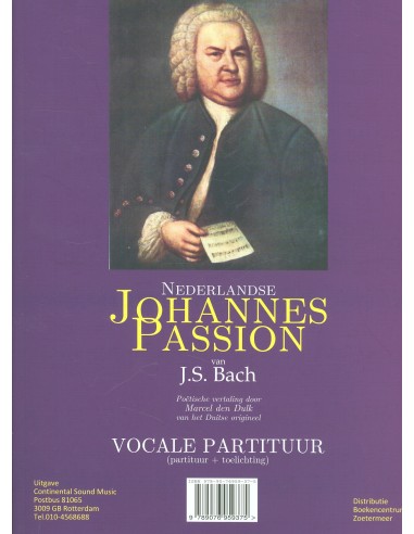 Nederlandse johannes passion partituur